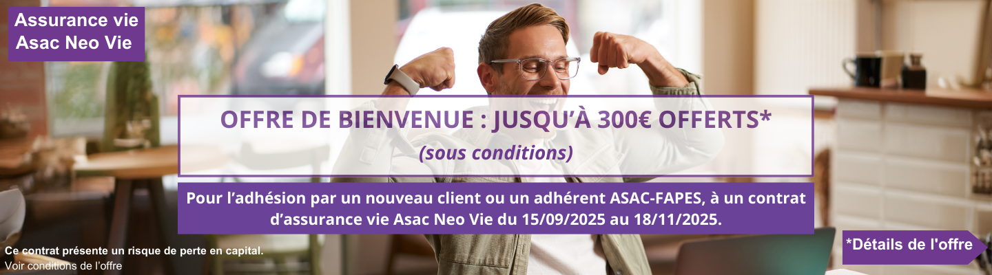 Offre de bienvenue Neo Vie