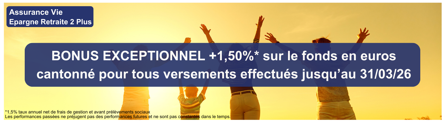 Bonus +1,5% ER2+ allianz